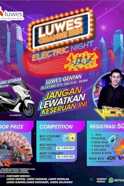Luwes Orange Run Electric Night
